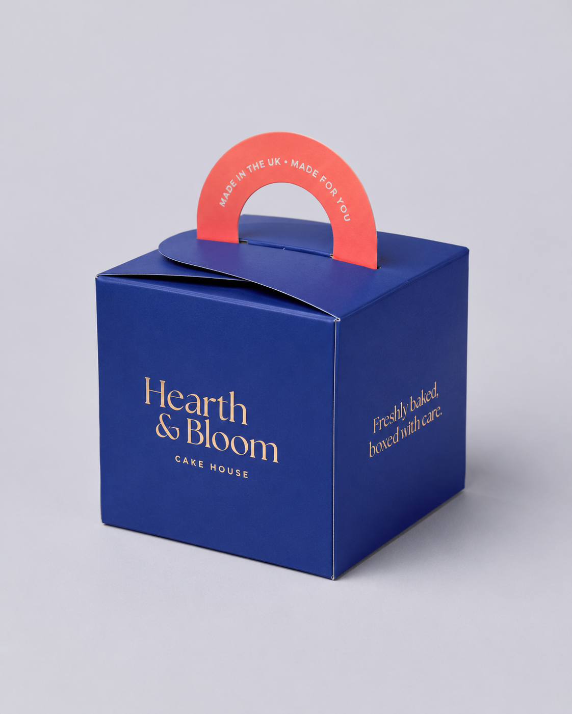 Custom branded cake boxes for cafés, restaurants and hospitality businesses – IF Brand Works (view 3)