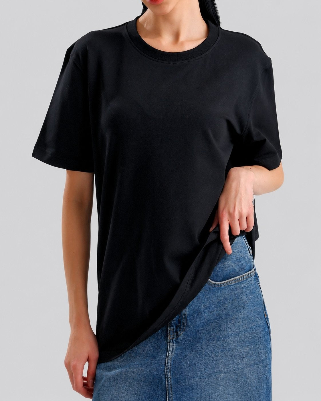 Custom branded classic crew neck t-shirt for cafés, restaurants and hospitality businesses – IF Brand Works (view 15)