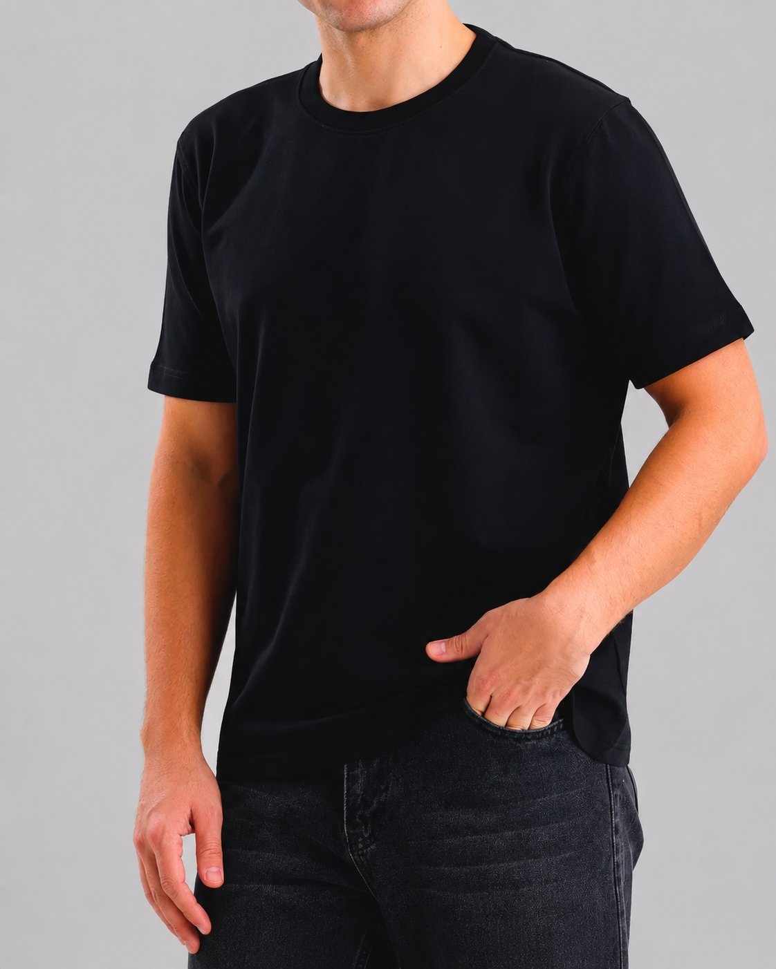 Custom branded classic crew neck t-shirt for cafés, restaurants and hospitality businesses – IF Brand Works (view 14)