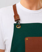 Custom branded victoria apron for cafés, restaurants and hospitality businesses – IF Brand Works (view 16)