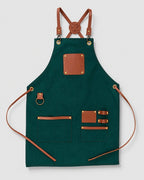 Custom branded victoria apron for cafés, restaurants and hospitality businesses – IF Brand Works (view 18)