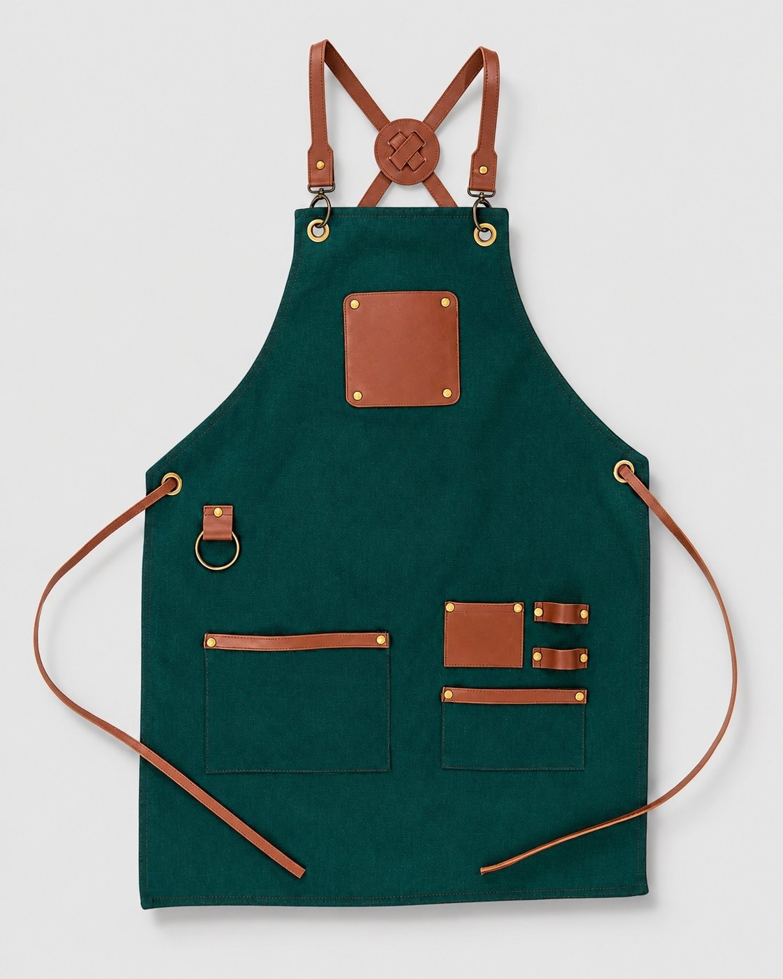 Custom branded victoria apron for cafés, restaurants and hospitality businesses – IF Brand Works (view 18)