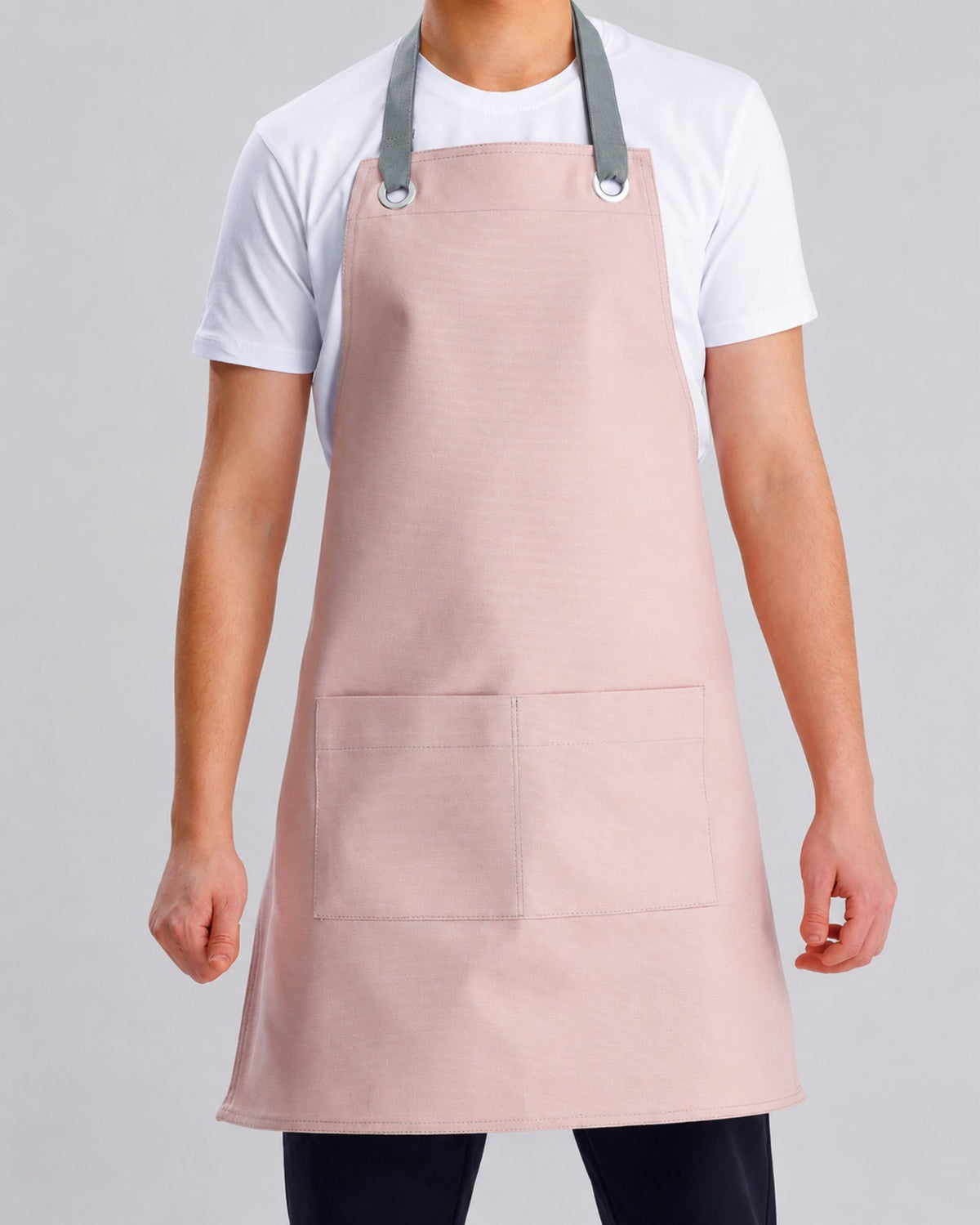 Custom branded henry apron for cafés, restaurants and hospitality businesses – IF Brand Works (view 12)