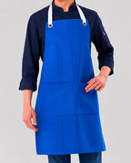Custom branded henry apron for cafés, restaurants and hospitality businesses – IF Brand Works (view 4)