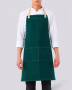 Custom branded henry apron for cafés, restaurants and hospitality businesses – IF Brand Works (view 9)