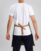 Custom branded henry apron for cafés, restaurants and hospitality businesses – IF Brand Works (view 26)