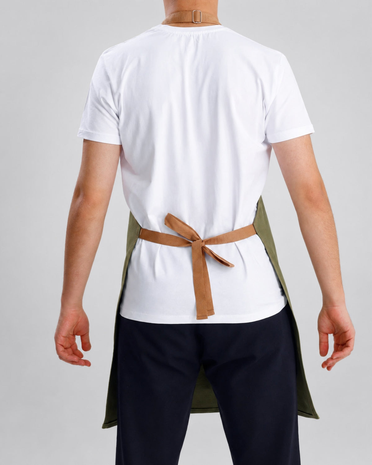 Custom branded henry apron for cafés, restaurants and hospitality businesses – IF Brand Works (view 26)