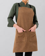 Custom branded arthur apron for cafés, restaurants and hospitality businesses – IF Brand Works (view 6)