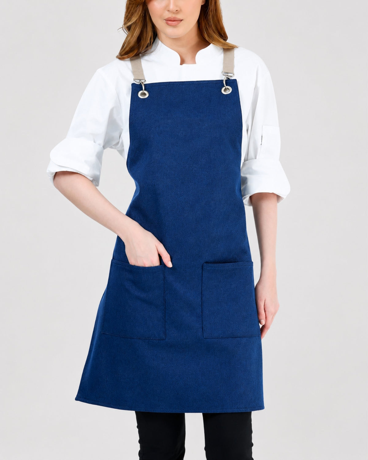 Custom branded arthur apron for cafés, restaurants and hospitality businesses – IF Brand Works (view 17)