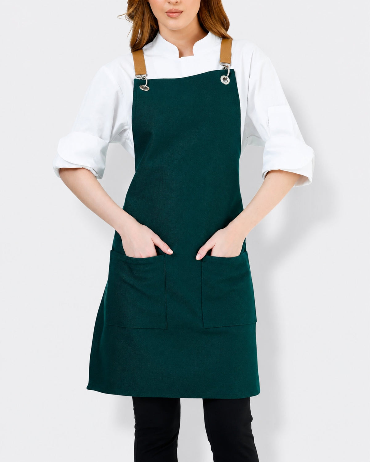 Custom branded arthur apron for cafés, restaurants and hospitality businesses – IF Brand Works (view 14)