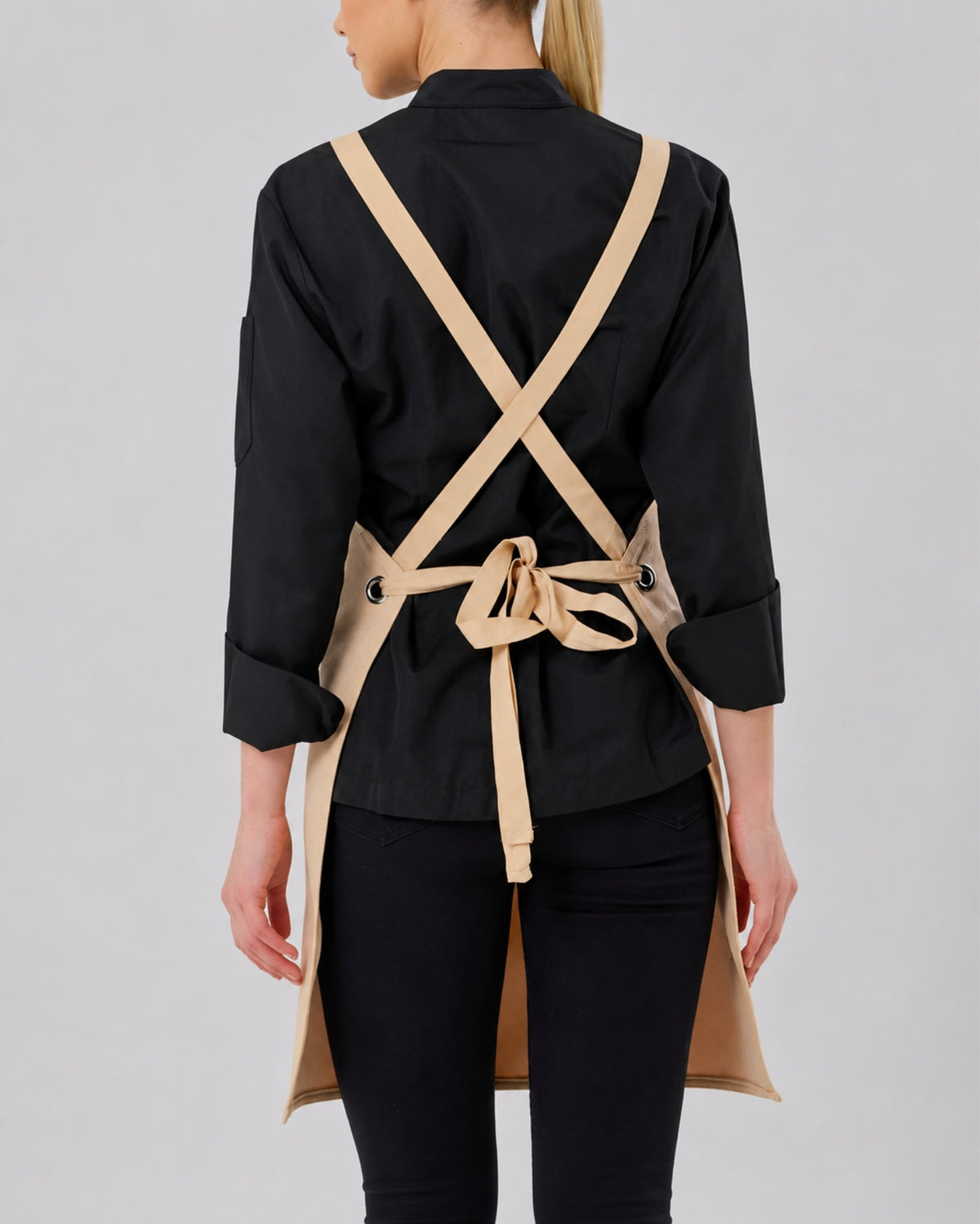 Custom branded arthur apron for cafés, restaurants and hospitality businesses – IF Brand Works (view 24)