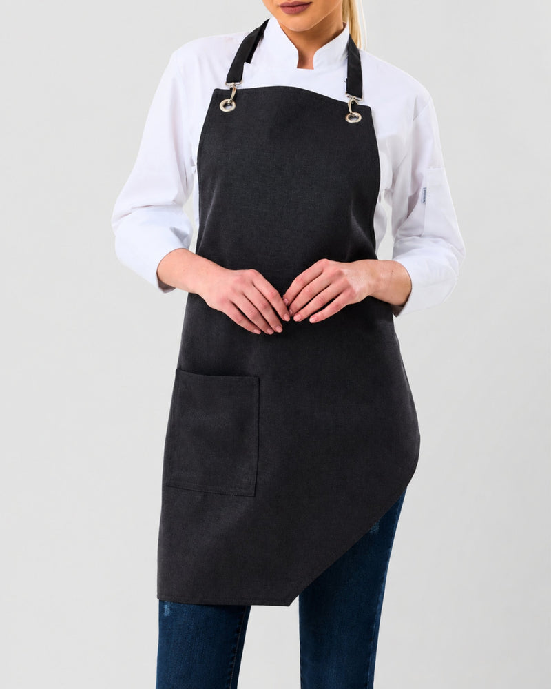 Elizabeth custom branded apron for cafe staff