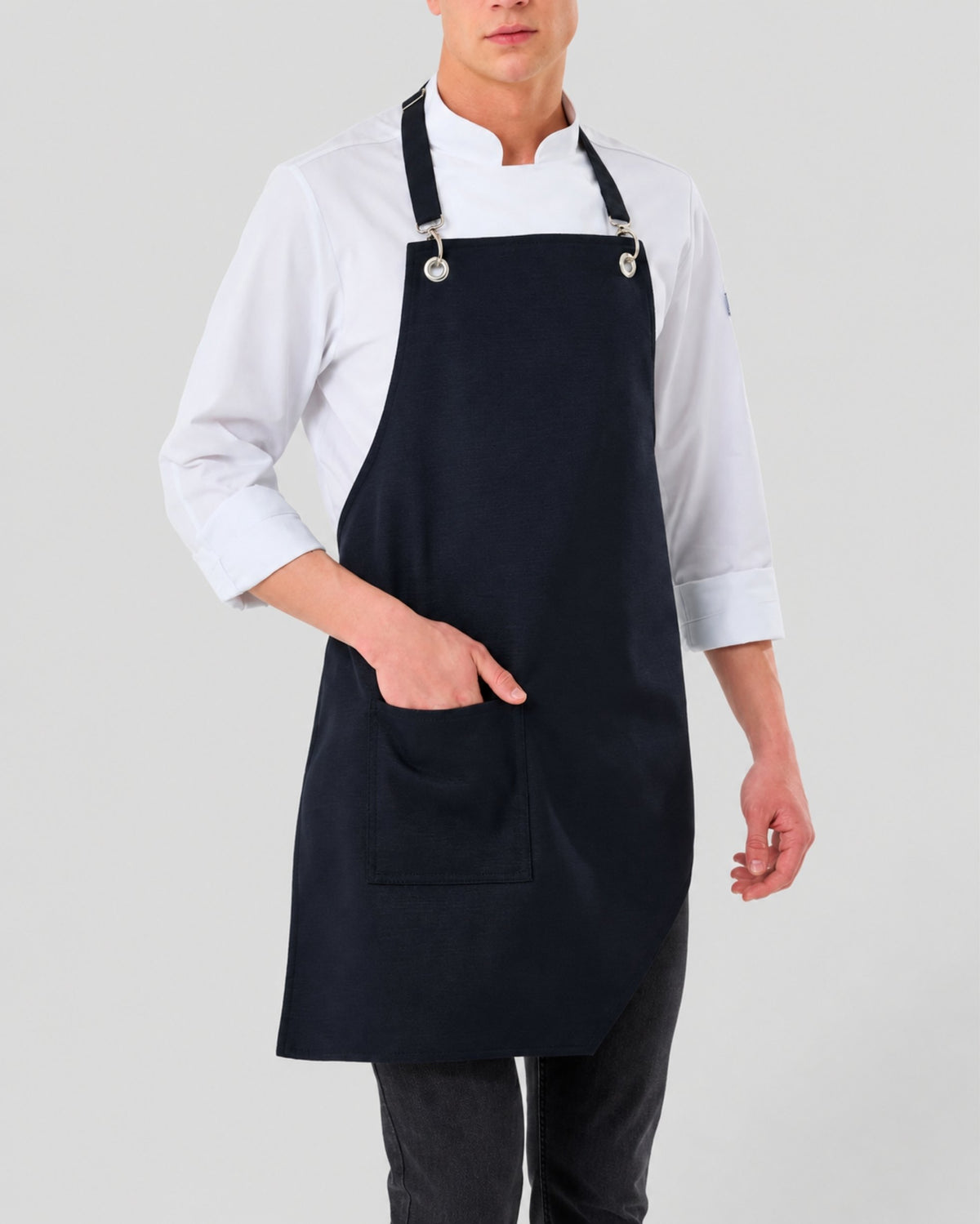 Custom branded elizabeth apron for cafés, restaurants and hospitality businesses – IF Brand Works (view 6)