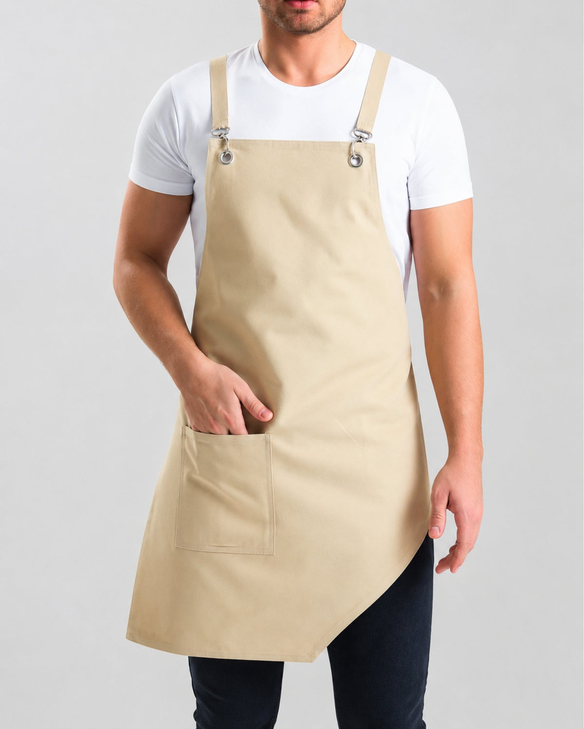 Custom branded elizabeth apron for cafés, restaurants and hospitality businesses – IF Brand Works (view 21)