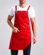 Custom branded elizabeth apron for cafés, restaurants and hospitality businesses – IF Brand Works (view 20)