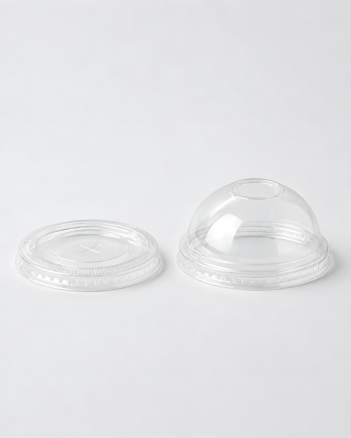 Custom branded clear cup lid