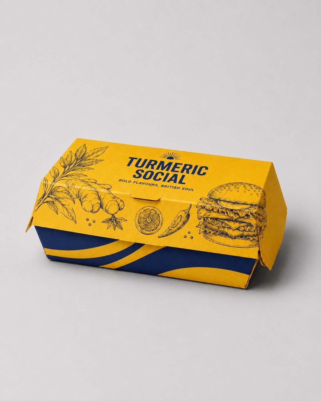 Custom branded meal boxes for cafés, restaurants and hospitality businesses – IF Brand Works (view 2)