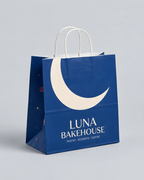 White Twisted Handle Paper Bags