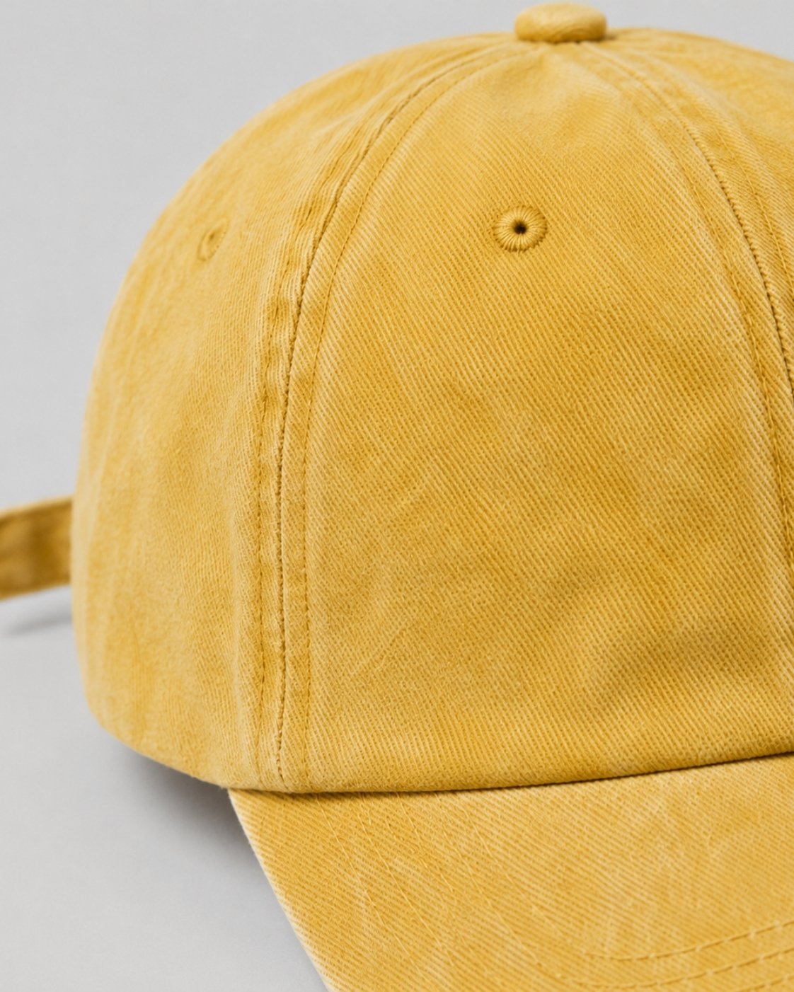 Custom branded washed gabardine cap for cafés, restaurants and hospitality businesses – IF Brand Works (view 9)