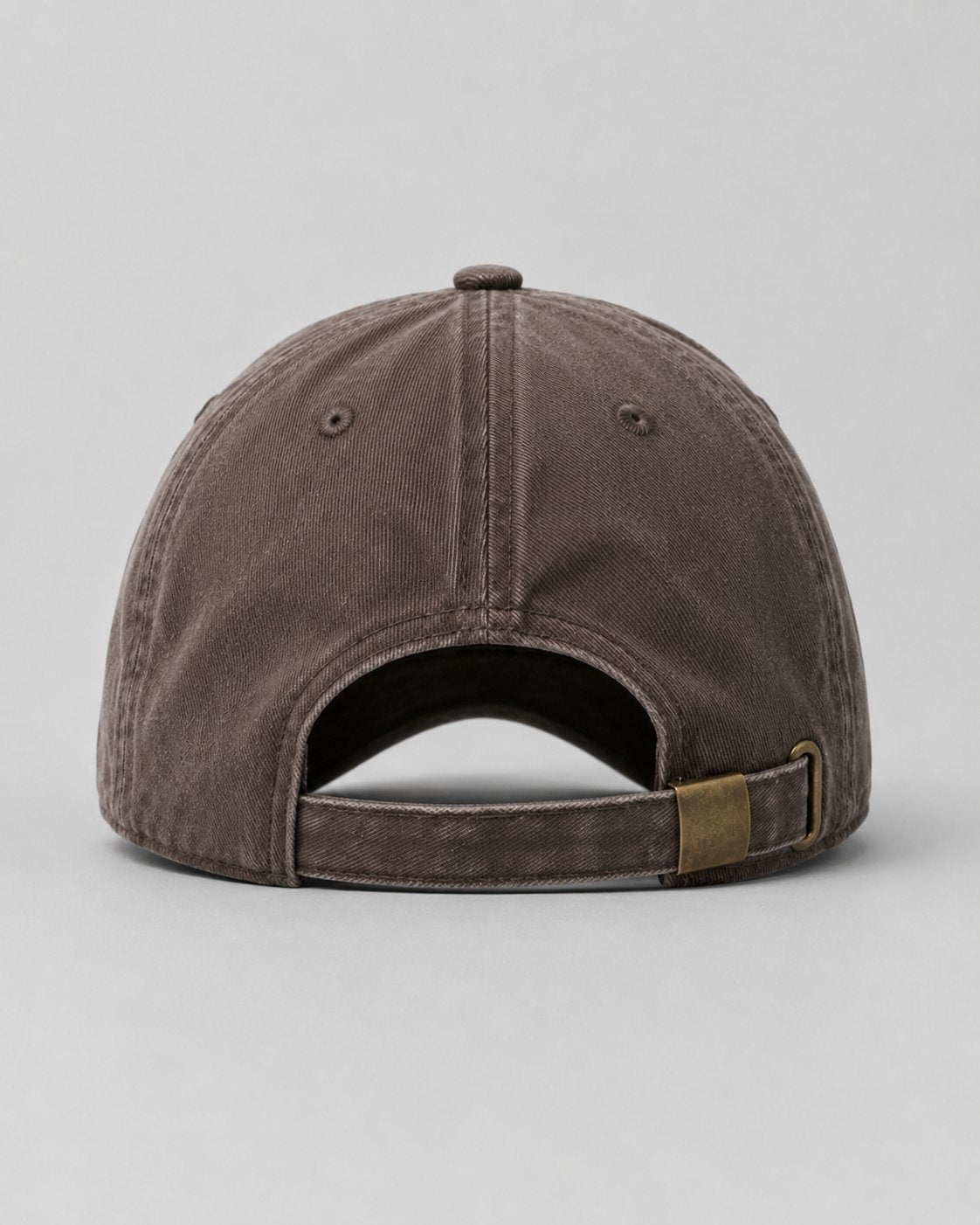 Custom branded washed gabardine cap for cafés, restaurants and hospitality businesses – IF Brand Works (view 3)