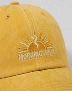 Custom branded washed gabardine cap for cafés, restaurants and hospitality businesses – IF Brand Works (view 20)