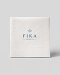 Custom branded square fold napkin
