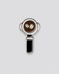 Custom branded pin badge for staff uniforms
