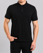 Custom branded polo shirt for staff uniforms