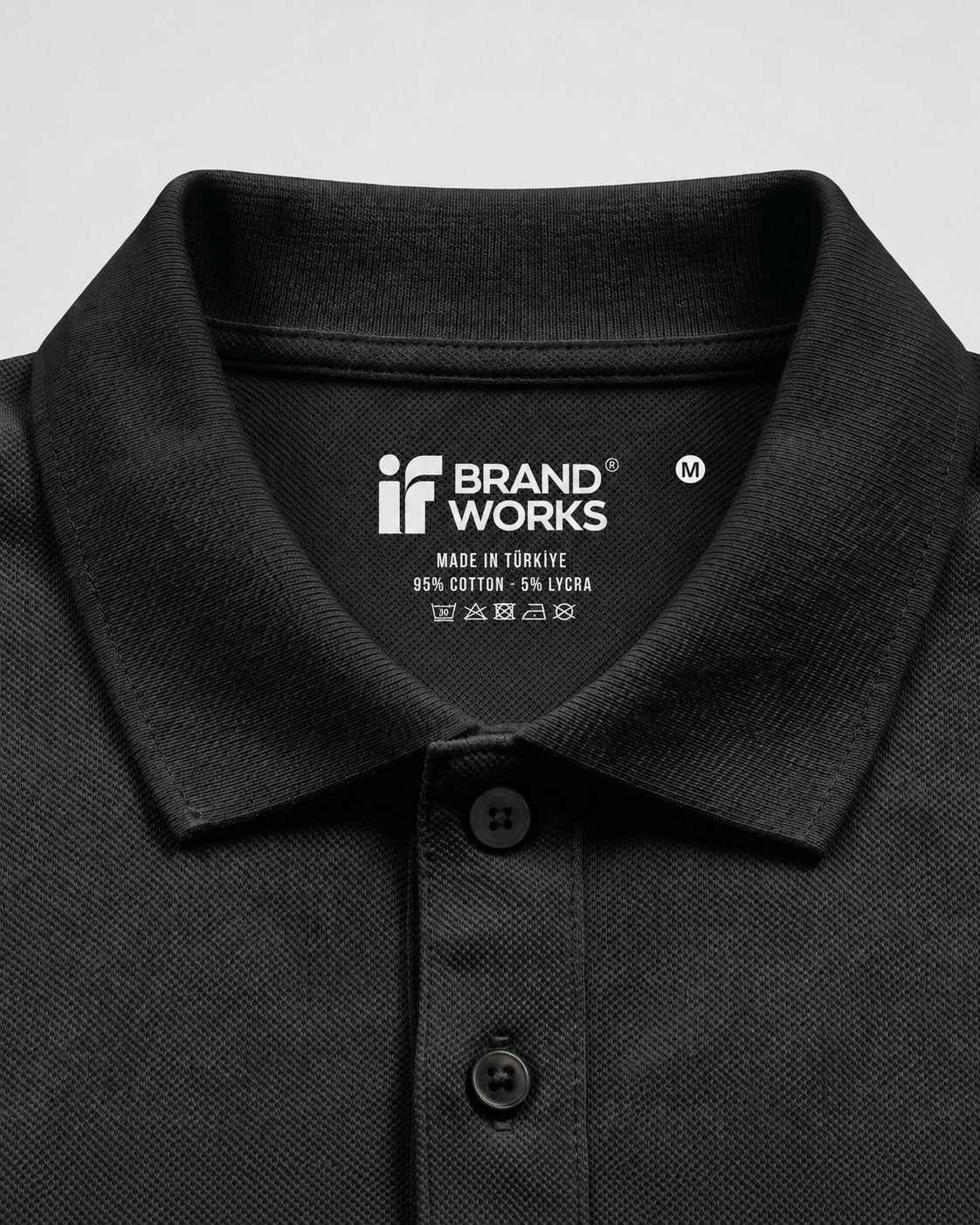 Custom branded polo shirt for cafés, restaurants and hospitality businesses – IF Brand Works (view 9)