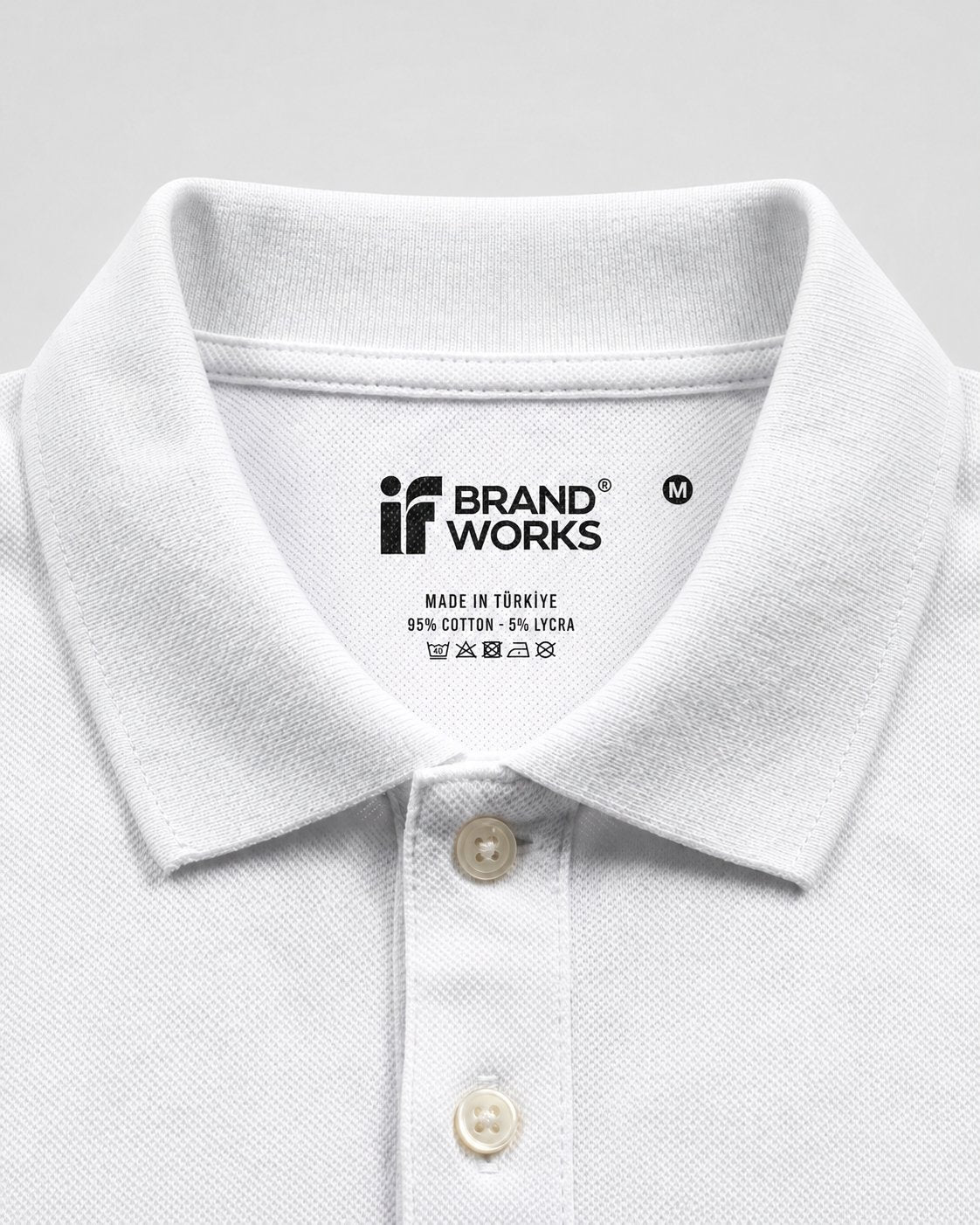 Custom branded polo shirt for cafés, restaurants and hospitality businesses – IF Brand Works (view 12)