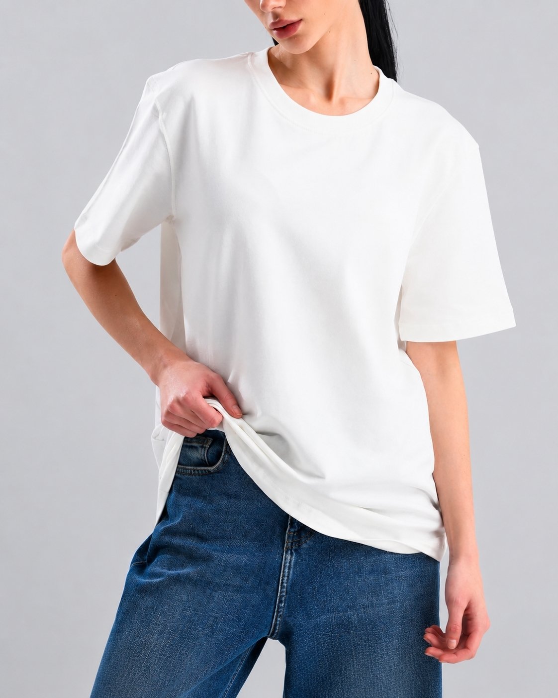 Custom branded classic crew neck t-shirt for cafés, restaurants and hospitality businesses – IF Brand Works (view 11)