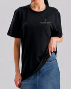 Custom branded classic crew neck t-shirt for cafés, restaurants and hospitality businesses – IF Brand Works (view 6)