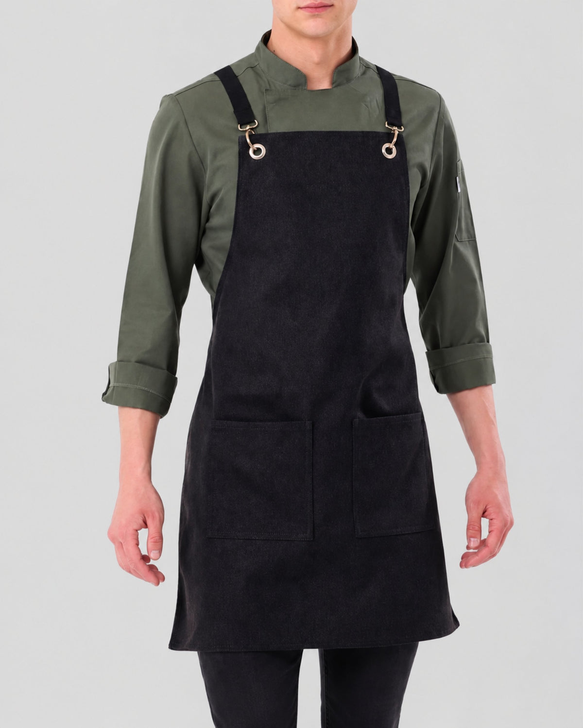 Custom branded arthur apron for cafés, restaurants and hospitality businesses – IF Brand Works (view 20)
