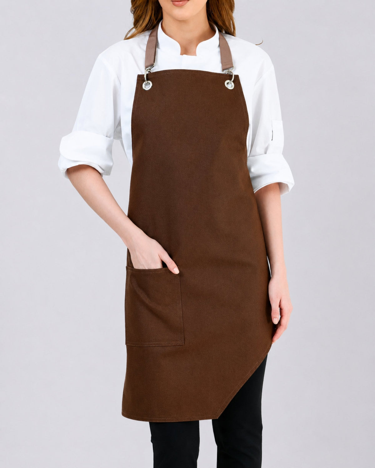 Custom branded elizabeth apron for cafés, restaurants and hospitality businesses – IF Brand Works (view 17)