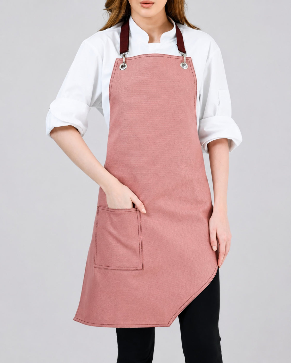 Custom branded elizabeth apron for cafés, restaurants and hospitality businesses – IF Brand Works (view 18)